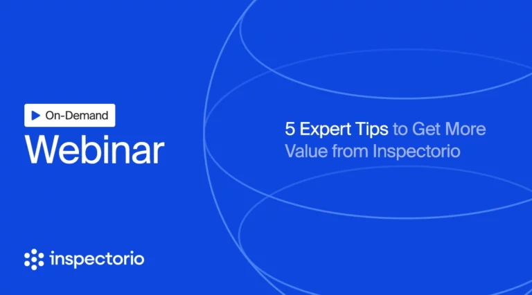 Webinar: 5 Expert Tips to Get More Value from Inspectorio